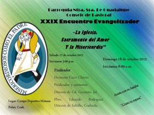 XXIX ENCUENTRO EVANGELIZADOR